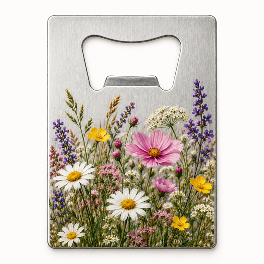 Personalisierter Edelstahl-Flaschenöffner mit UV-Druck