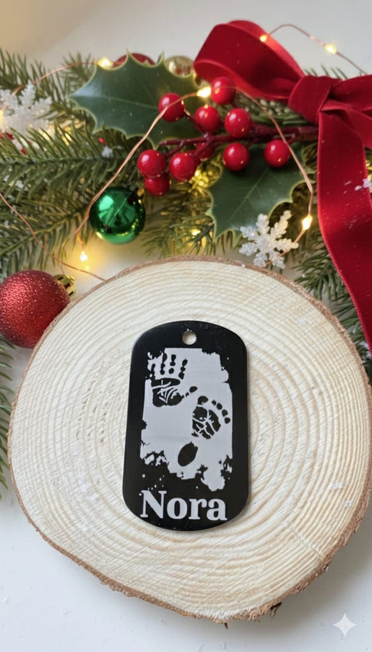 Dein personalisierter Schlüsselanhänger aus Metall