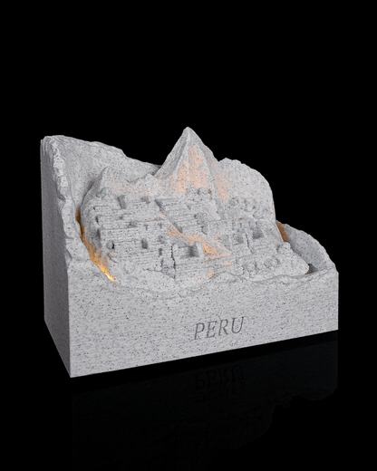 Wahrzeichen der Welt – Beleuchtet | 3D-Druck PLA | Weiß oder Marmor