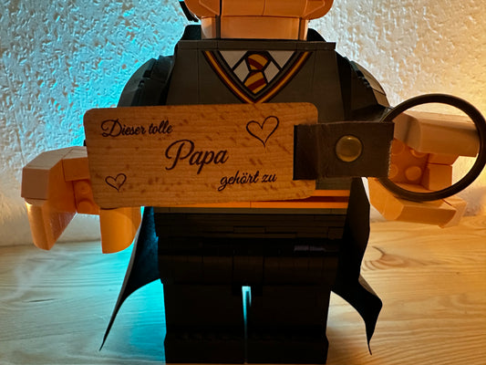 Dein personalisierter Schlüsselanhänger aus Holz