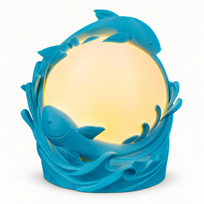 3D-Deko-Lampe mit Schattenspiel – Wunschmotiv & Wunschfarbe