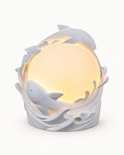 3D-Deko-Lampe mit Schattenspiel – Wunschmotiv & Wunschfarbe