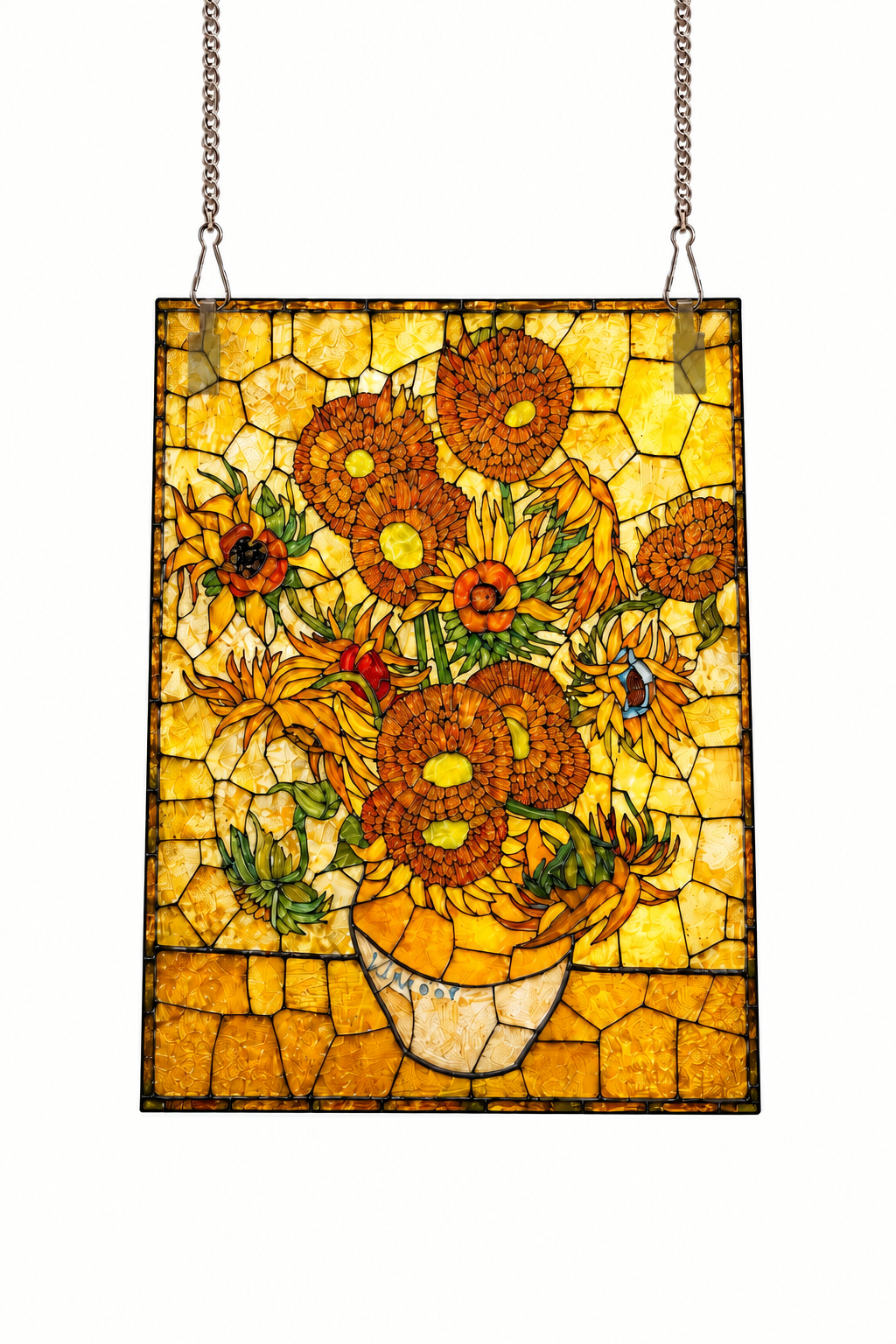 UV-bedrucktes Glasbild mit Kette – dein Motiv auf echtem Glas